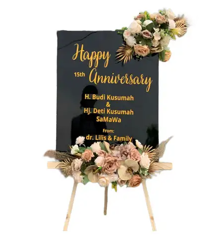 Papan Bunga Akrilik Siulak Mukai